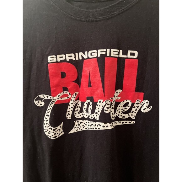 Boys Short Sleeve T-Shirt Graphic Springfield Ball Charter School Size Unknown - Picture 4 of 10